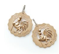 Einzelner Ohrring Chantecler Dame Logo Chantecler in Rosègold 36620 - 36620